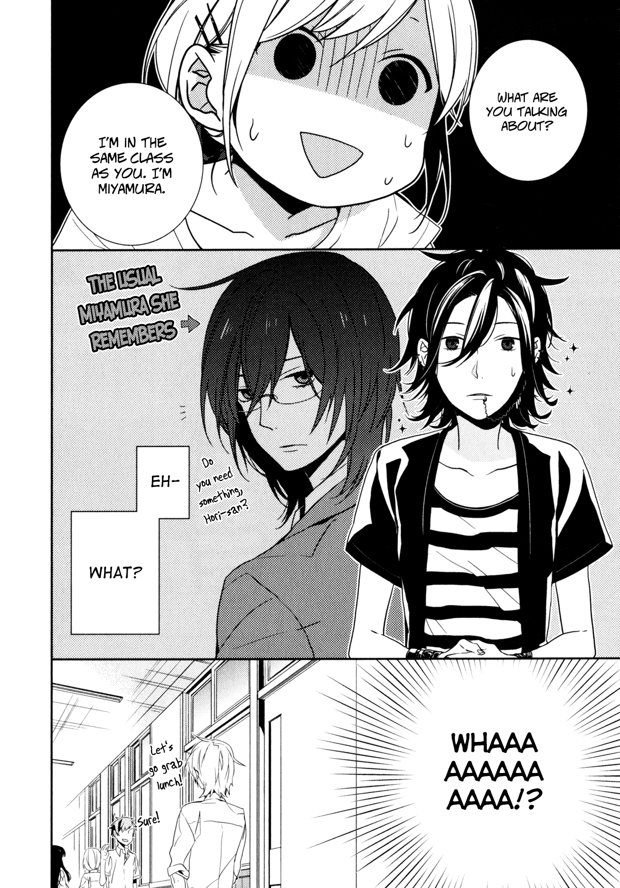 Horimiya, Chapter 1 image 16